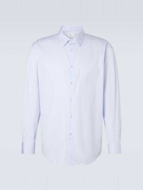 SAINT LAURENT Striped cotton shirt