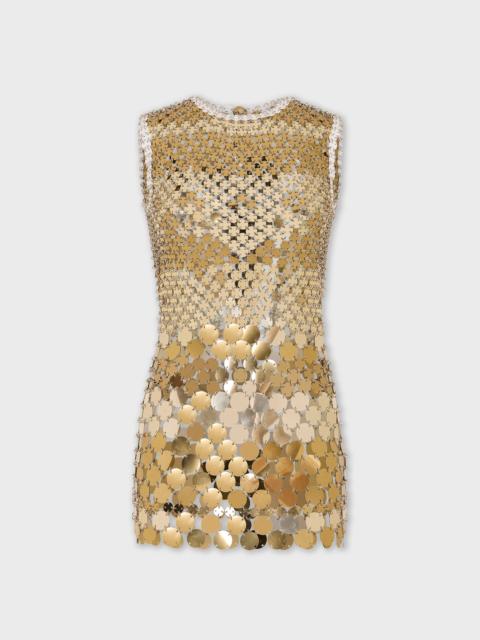 rabanne MINI DRESS IN ASSEMBLY