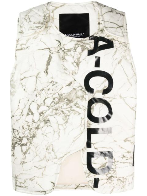 A-COLD-WALL* Overset asymmetric padded gilet