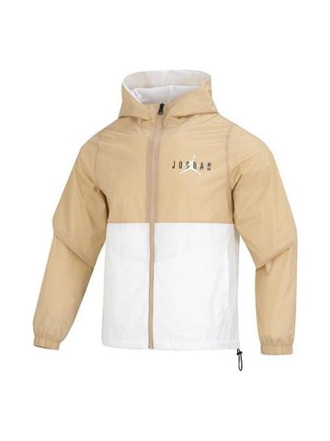 Jordan Air Jordan Essential Windbreaker Jacket 'Yellow White' DV7651-277