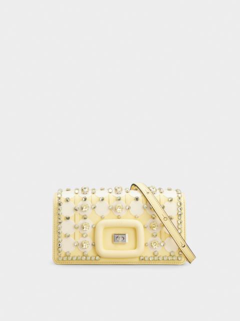 Roger Vivier Viv' Choc Disco Mini Bag in Nappa Leather