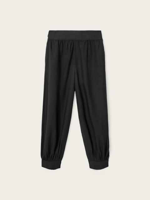 ALLSAINTS HARRIE LINEN BLEND BAGGY FIT PANTS