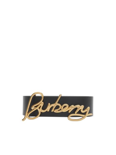 Burberry Signature reversible belt