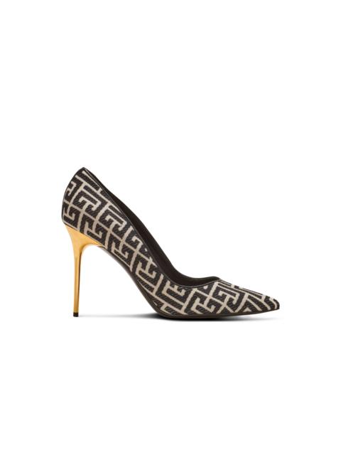 Balmain Ruby stilettos with jacquard monogram