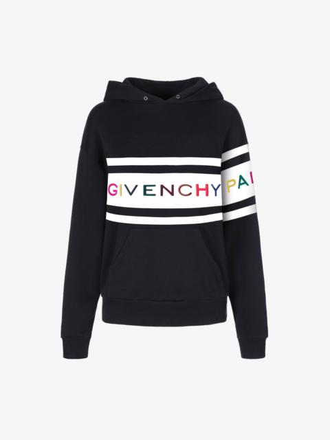 Givenchy GIVENCHY PARIS embroidered hoodie
