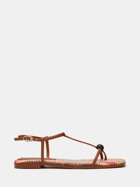STEVE MADDEN RITZY WOOD BROWN MULTI
