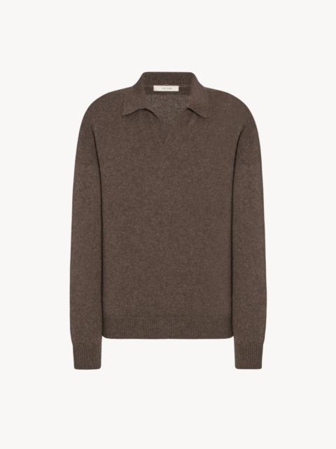 The Row Leach Polo in Cashmere