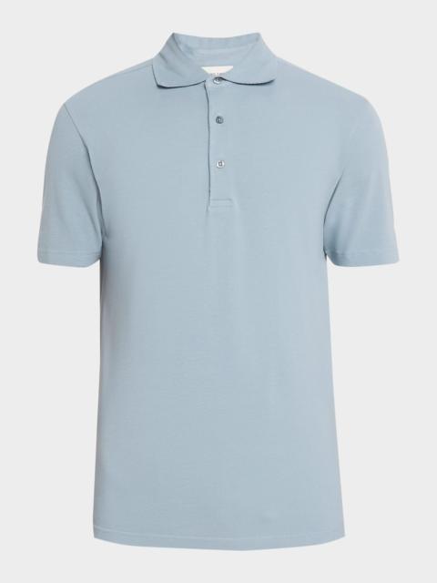 FRESCOBOL CARIOCA Men's Luca Cotton Pique Polo Shirt