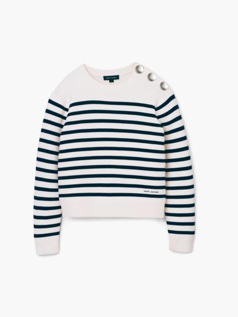 Marc Jacobs BRETON STRIPE CREWNECK
