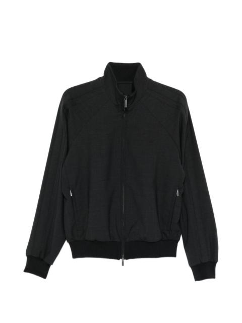 EMPORIO ARMANI zip-up bomber jacket