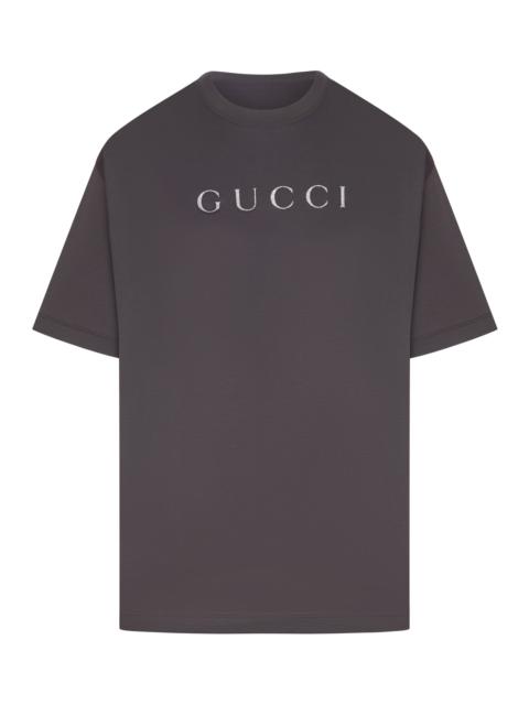 GUCCI PRINTED COTTON JERSEY T-SHIRT