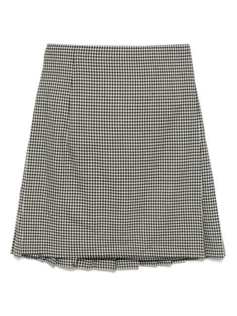 Comme des Garçons GIRL check-print skirt