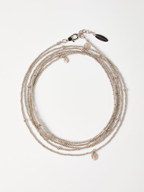 Brunello Cucinelli Sterling silver wrap bracelet