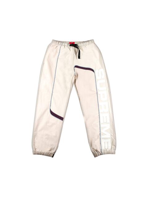 Supreme S Paneled Belted Track Pant 'Dusty Pink'