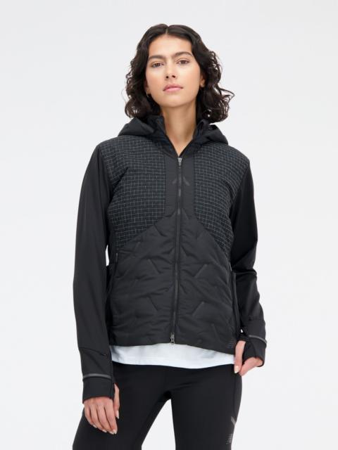 New Balance Impact Run Luminous Heat Jacket
