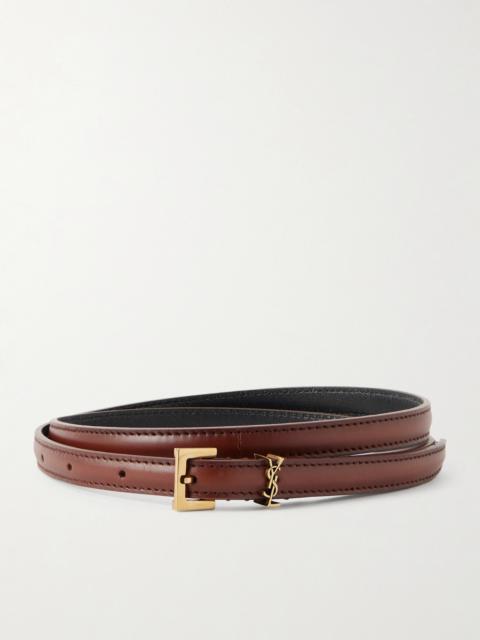 SAINT LAURENT Leather Belt