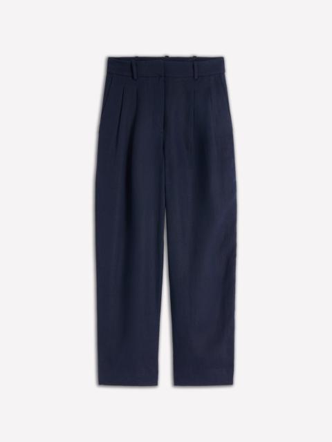 BODEN Bloomsbury Linen Pants-Navy