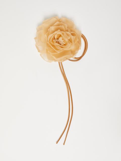 JESSY Silk flower brooch