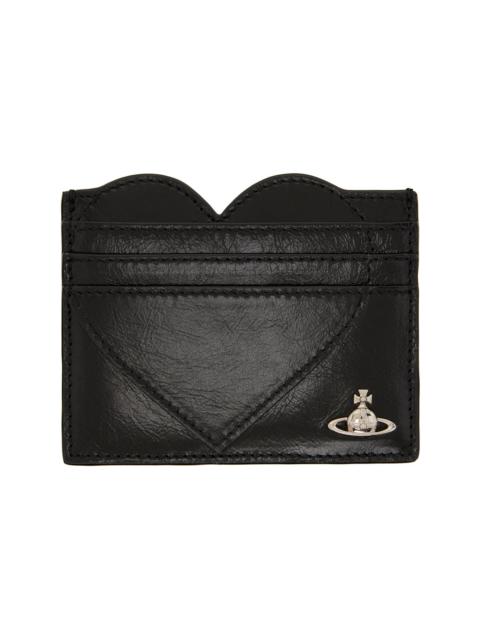 Vivienne Westwood Black Heart Card Holder