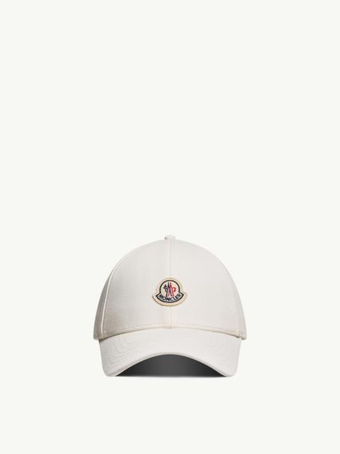 Moncler Cotton Gabardine Baseball Cap
