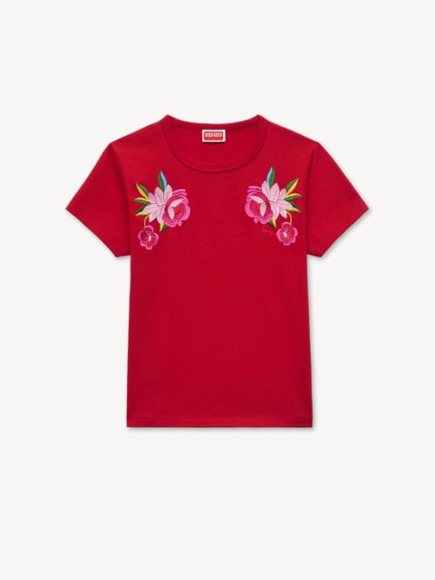KENZO 'KENZO Wildflower' embroidered T-shirt in cotton