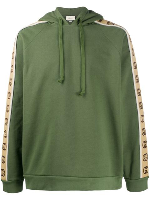 GUCCI Interlocking G stripe hoodie