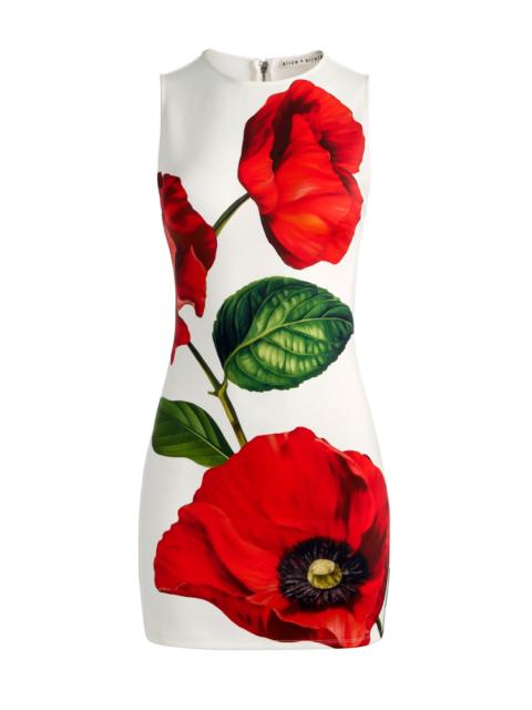 Alice + Olivia WYNELL FITTED MINI DRESS