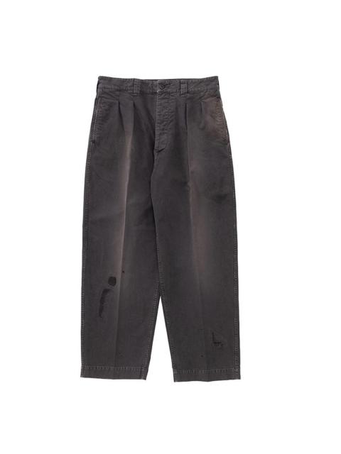 visvim FURROW CHINO CRASH BLACK