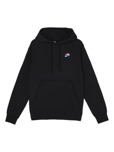 Nike Men's Nike Sportswear Keep It Clean Casual Sports Pullover Fleece Lined Black DM2200-010