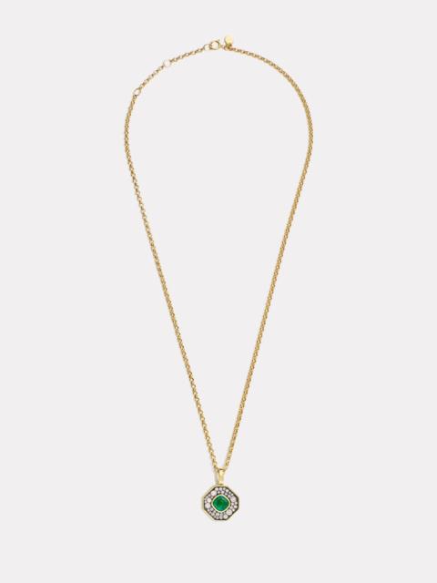 By Pariah Reverie Emerald Necklace