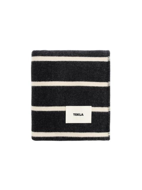 TEKLA Tekla Lambswool Blanket Starling Stripes