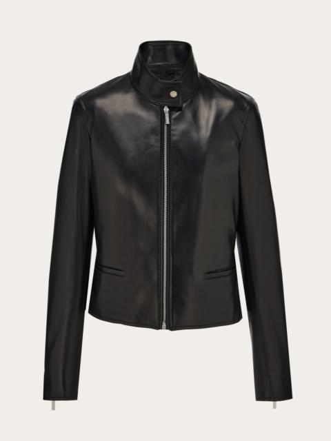 Nappa biker jacket