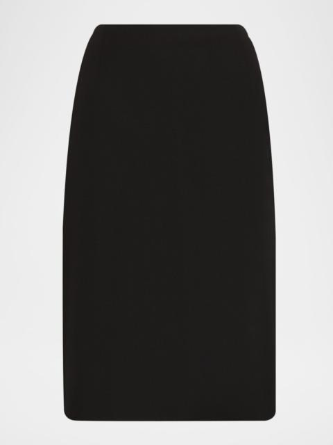 Marni Pleated Godet Pencil Skirt