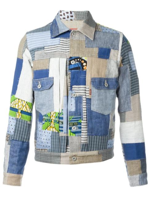 Junya Watanabe MAN patchwork denim jacket