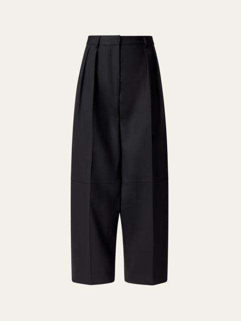 Altuzarra Dash Pleated Wool Pants