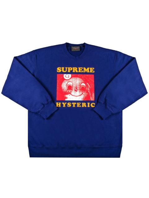 Supreme Supreme x Hysteric Glamour Crewneck 'Dark Royal'