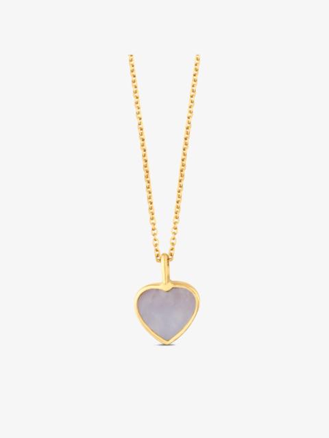 TOUS 18K solid gold and Mother-of-pearl XXS heart Necklace