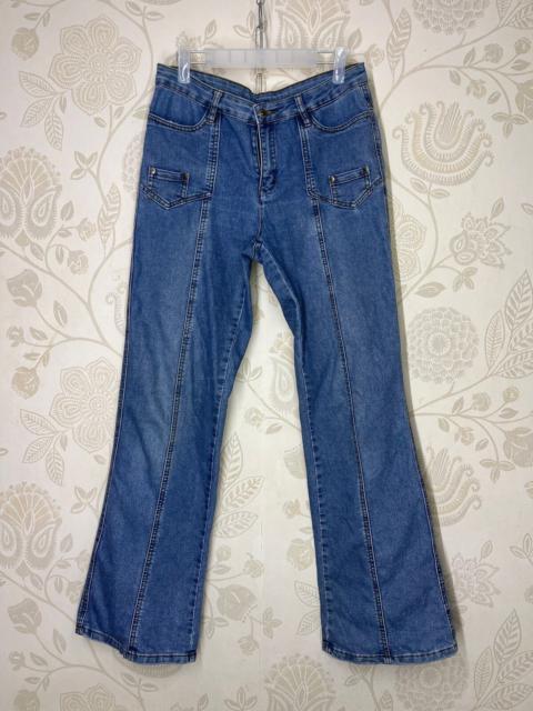 Other Designers Flared Boot Cut Denim Jeans Japanese Brand