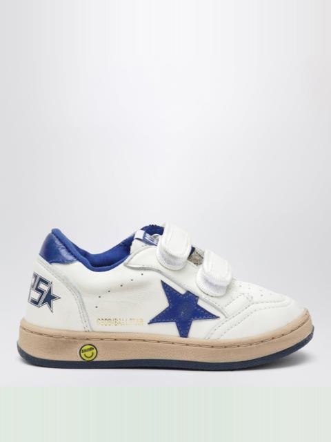 Golden Goose Ball Star sneakers in white/blue