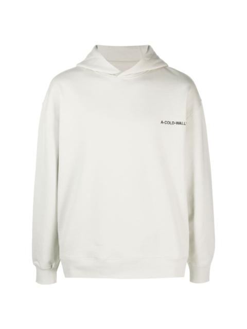 Essentials logo-print cotton hoodie