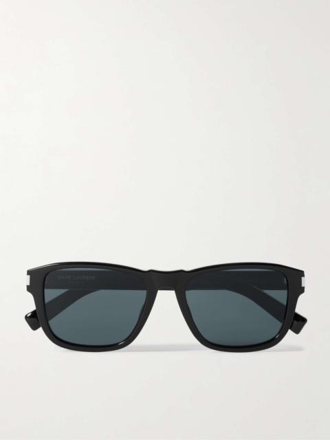 Square-Frame Recycled-Acetate and Silve-Tone Sunglasses