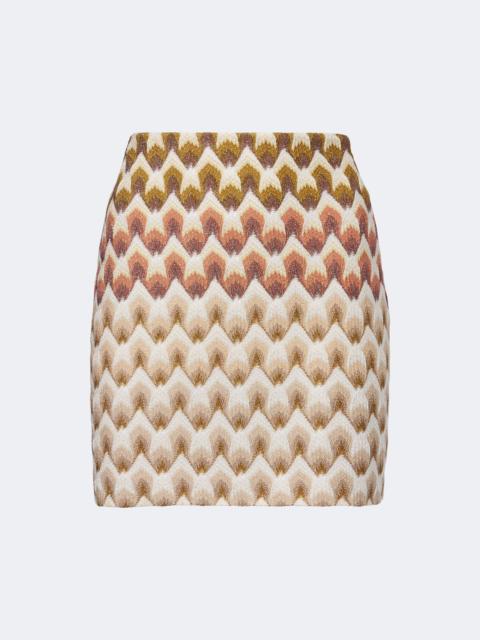 Missoni Lamé miniskirt