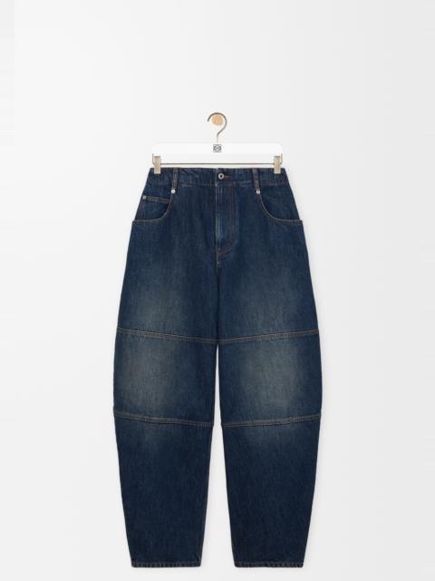 Loewe Barrel jeans in denim