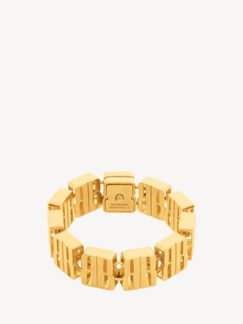 BALENCIAGA Women's Nano Link Bracelet in Gold
