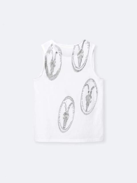 ALLSAINTS JENNY STAMPED REGULAR-FIT TANK TOP