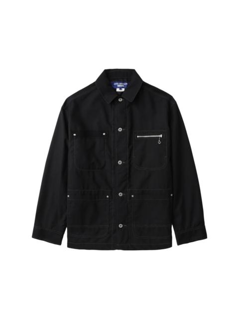 button-down shirt jacket