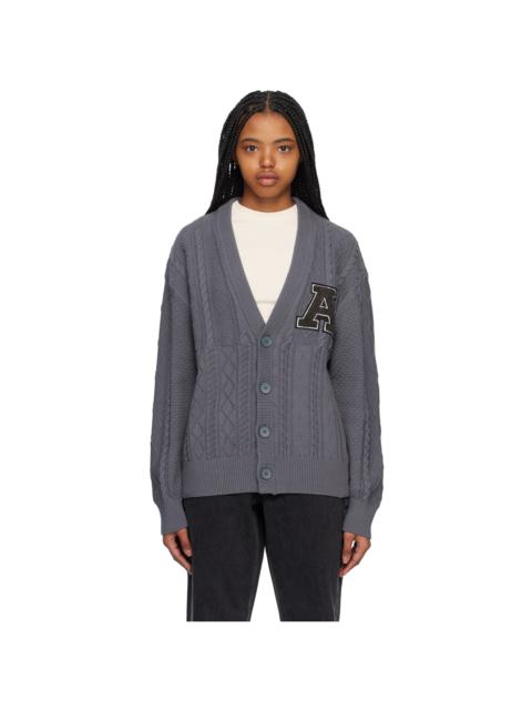 Axel Arigato Gray Alpha Cardigan