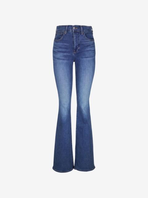 VERONICA BEARD Beverly mid-rise flared-leg jeans