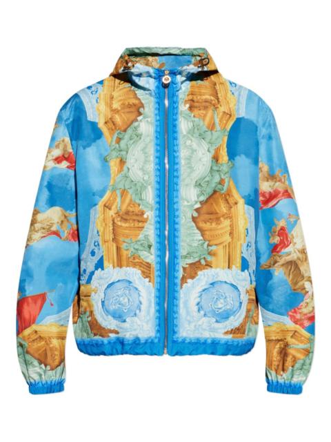 VERSACE Medusa-logo zip-fastening jacket