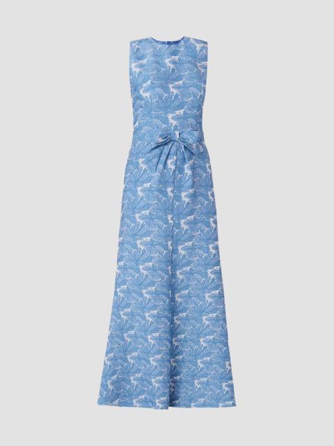 Shoshanna Women's Loren Jacquard Maxi Dress - Marina